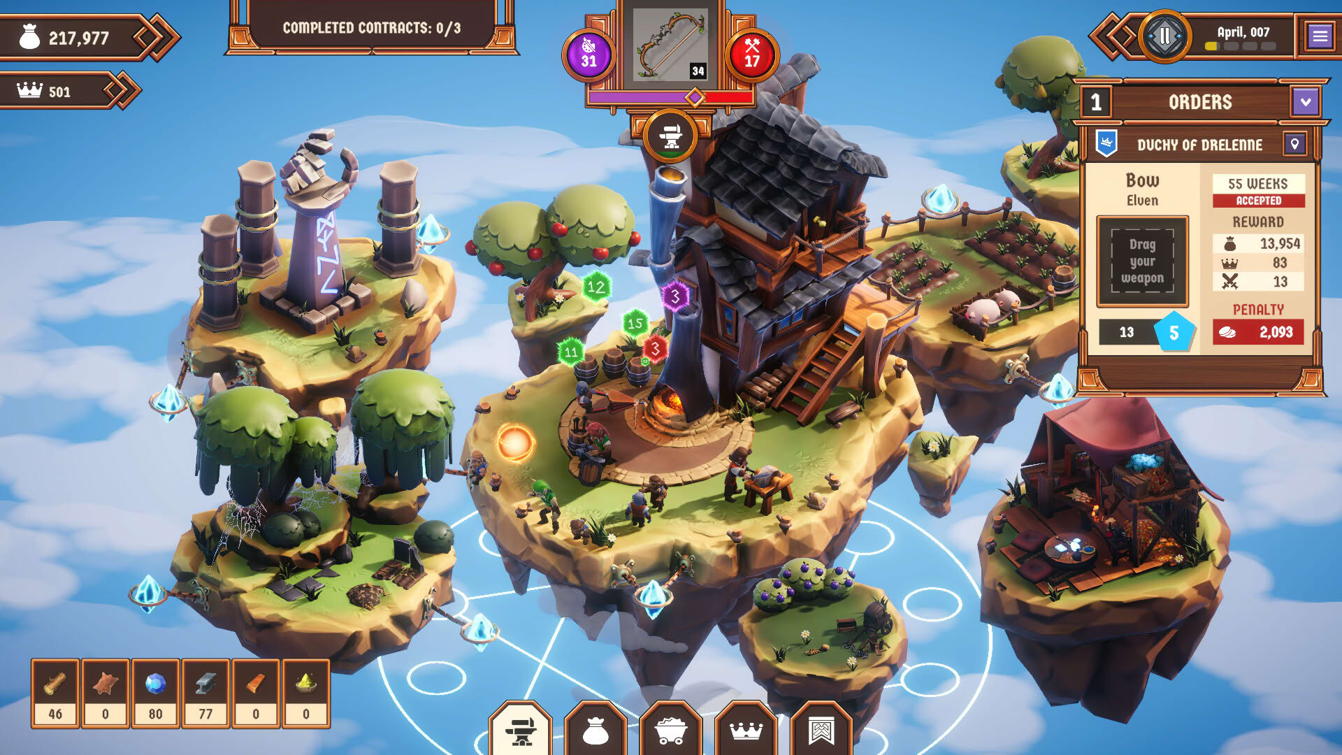 Screenshot for Magic Forge Tycoon