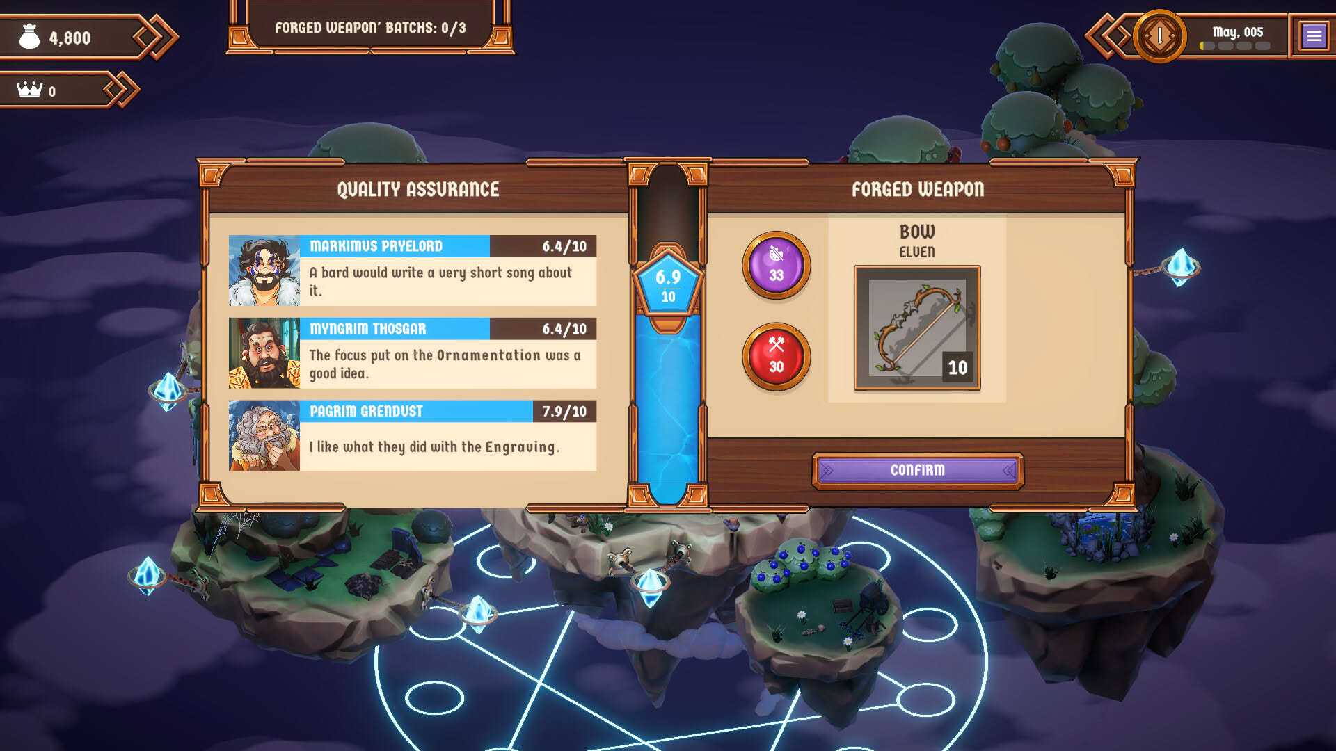 Screenshot for Magic Forge Tycoon