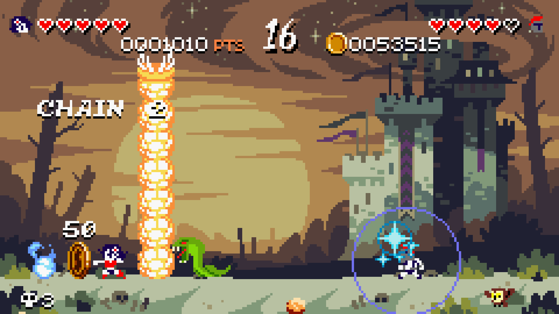 Screenshot for Curses 'N Chaos