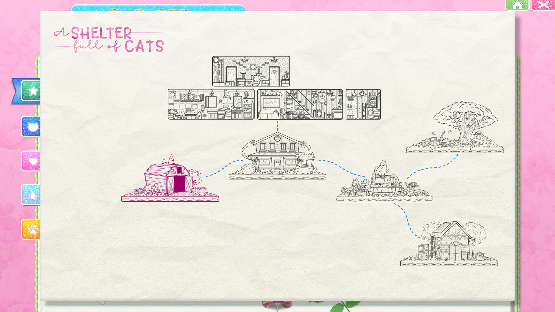 Screenshot for A Shelter Full of Cats