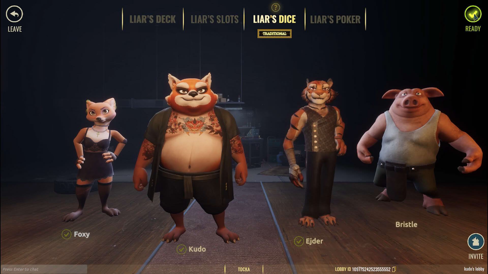 Screenshot for Liar's Bar