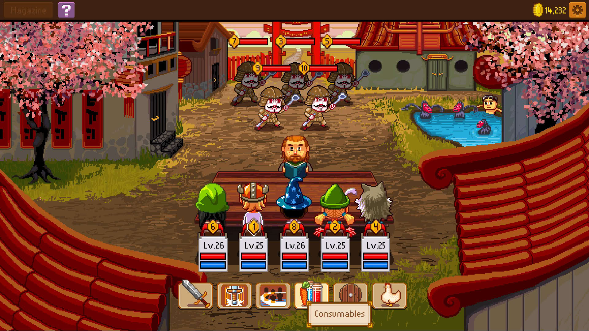 Screenshot for Knights of Pen and Paper II