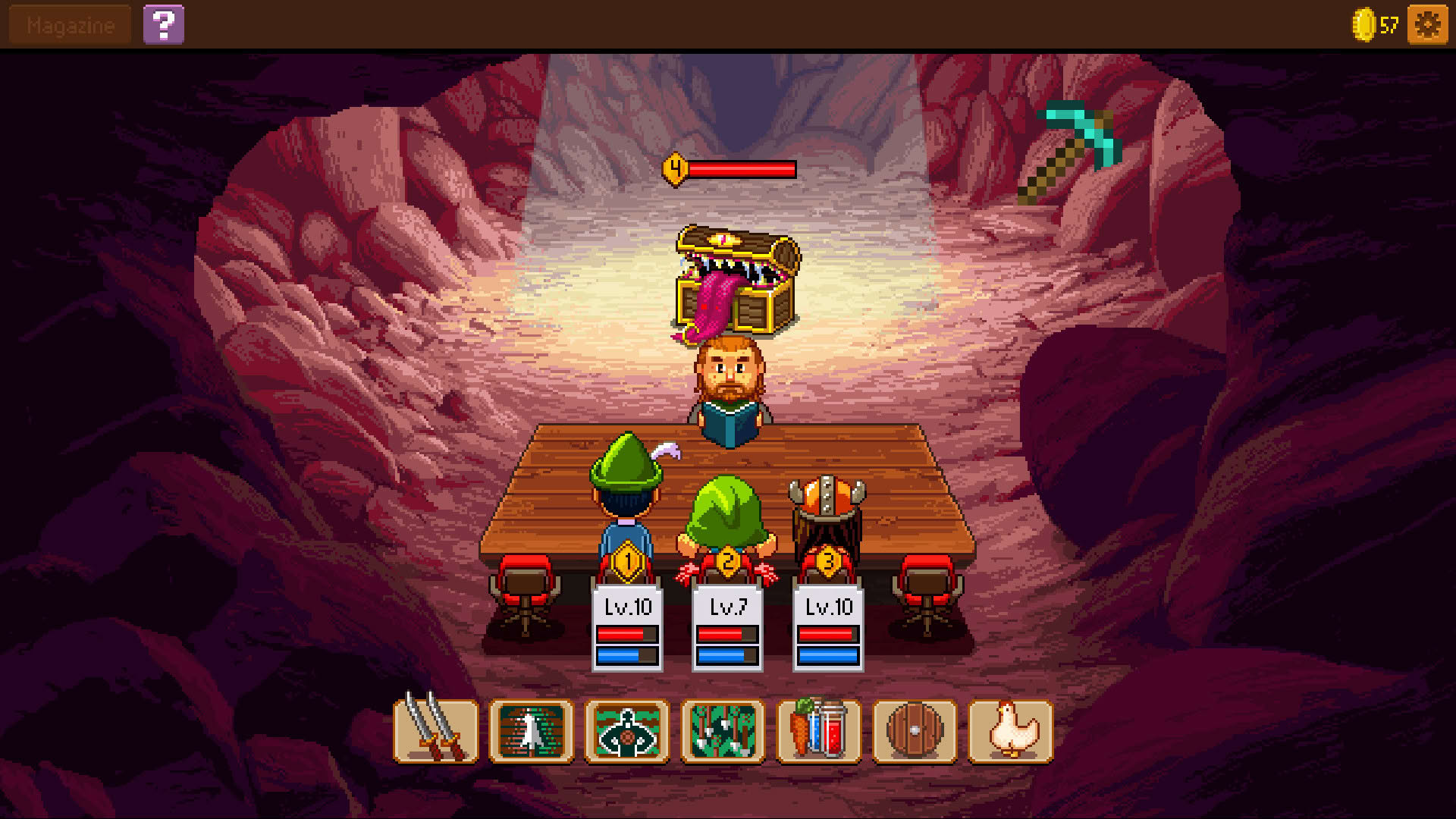 Screenshot for Knights of Pen and Paper II