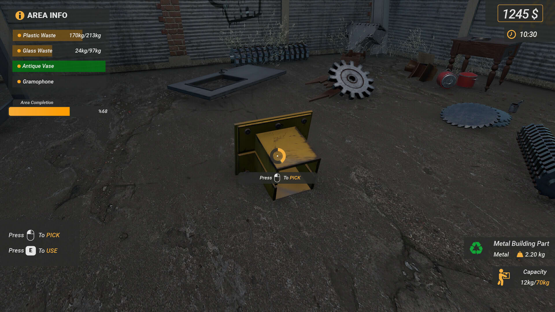Screenshot for Recycling Center Simulator