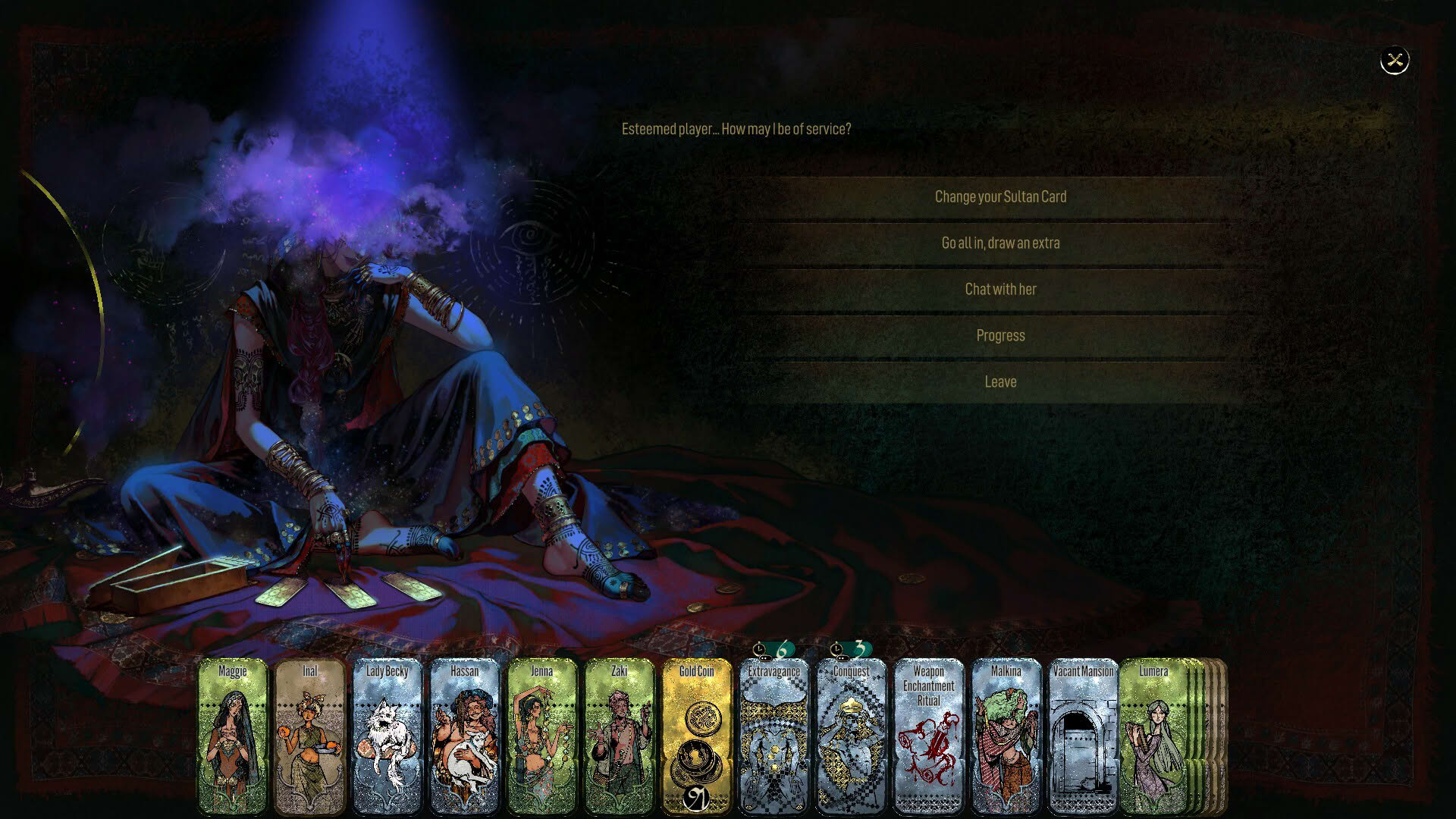 Screenshot for Sultan's Game