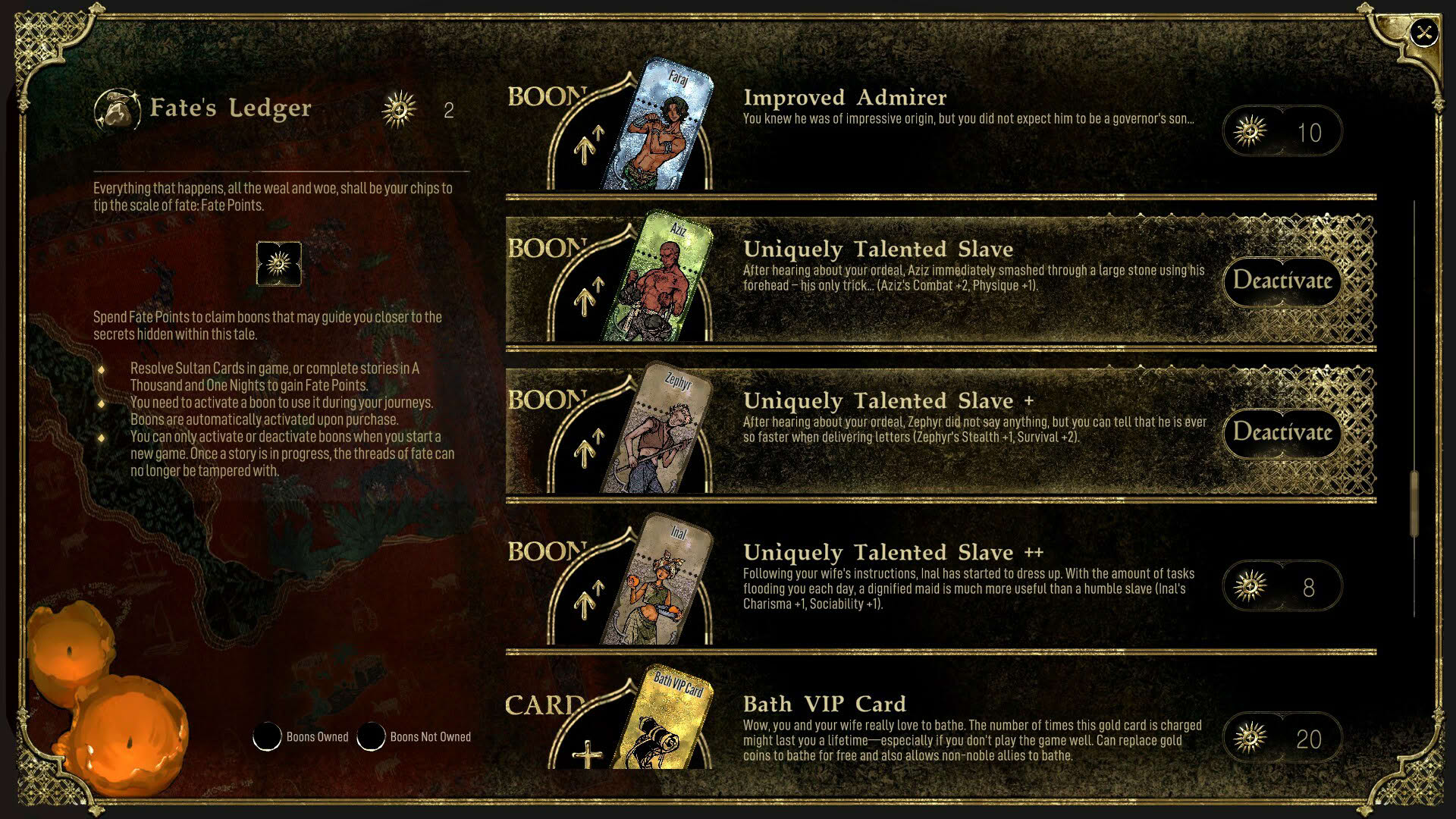 Screenshot for Sultan's Game
