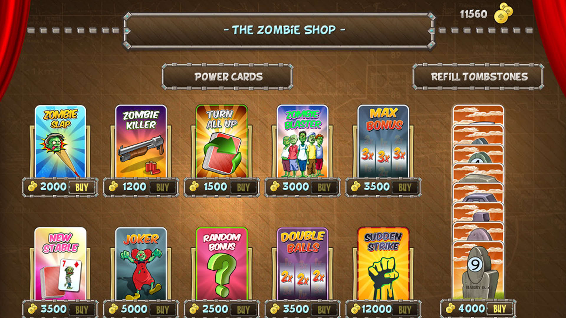 Screenshot for Zombie Solitaire