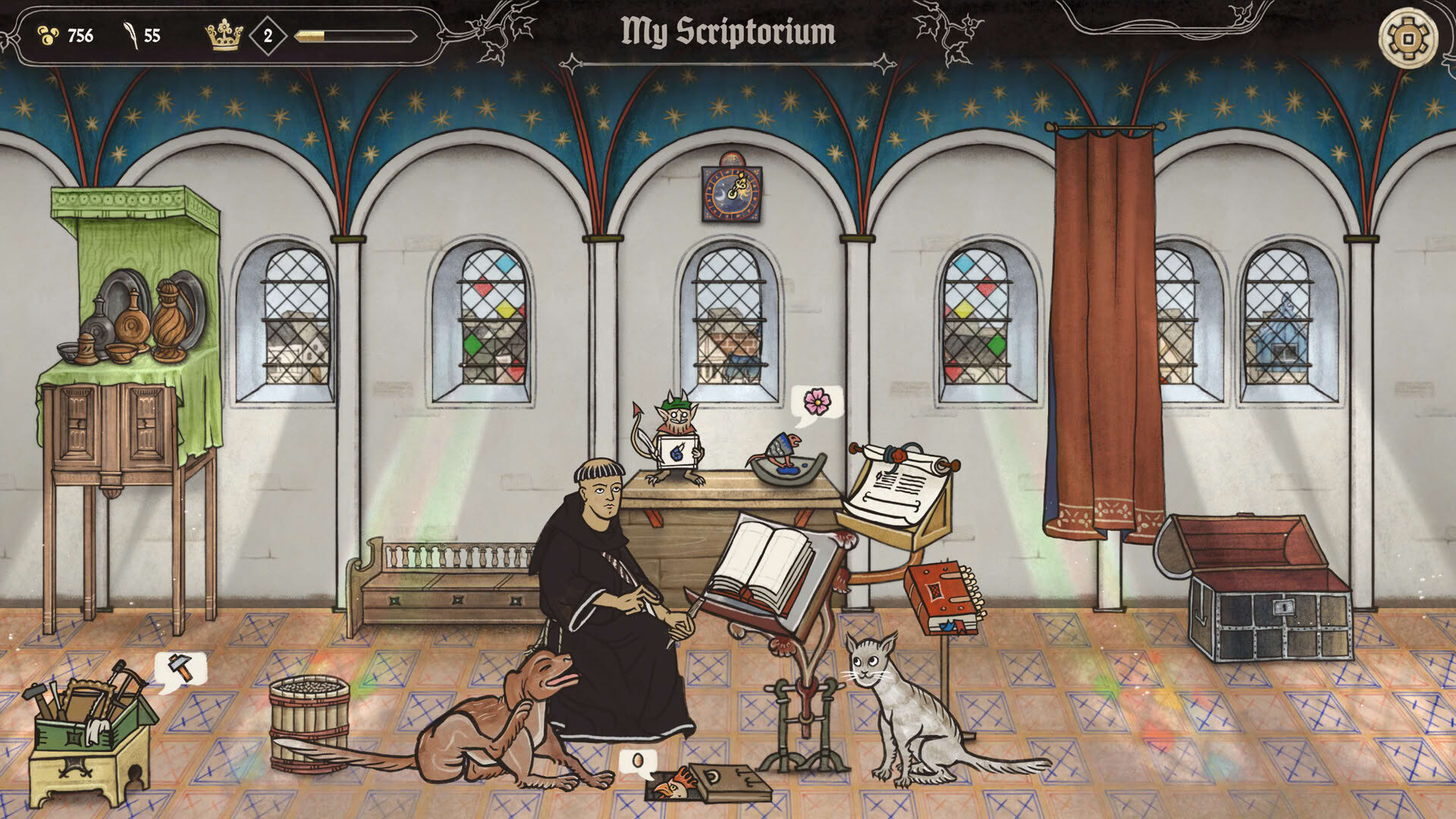 Screenshot for Scriptorium: Master of Manuscripts