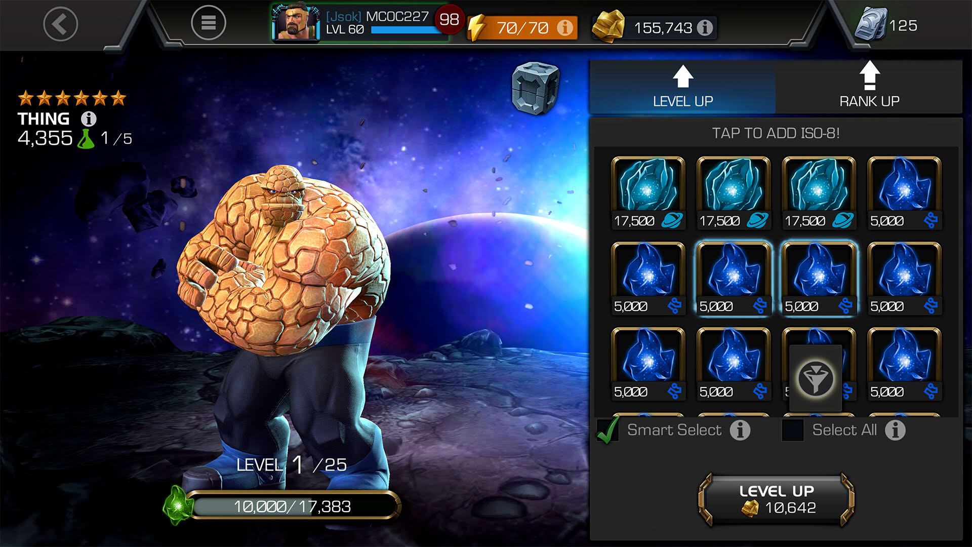 Screenshot for Marvel Contest of Champions