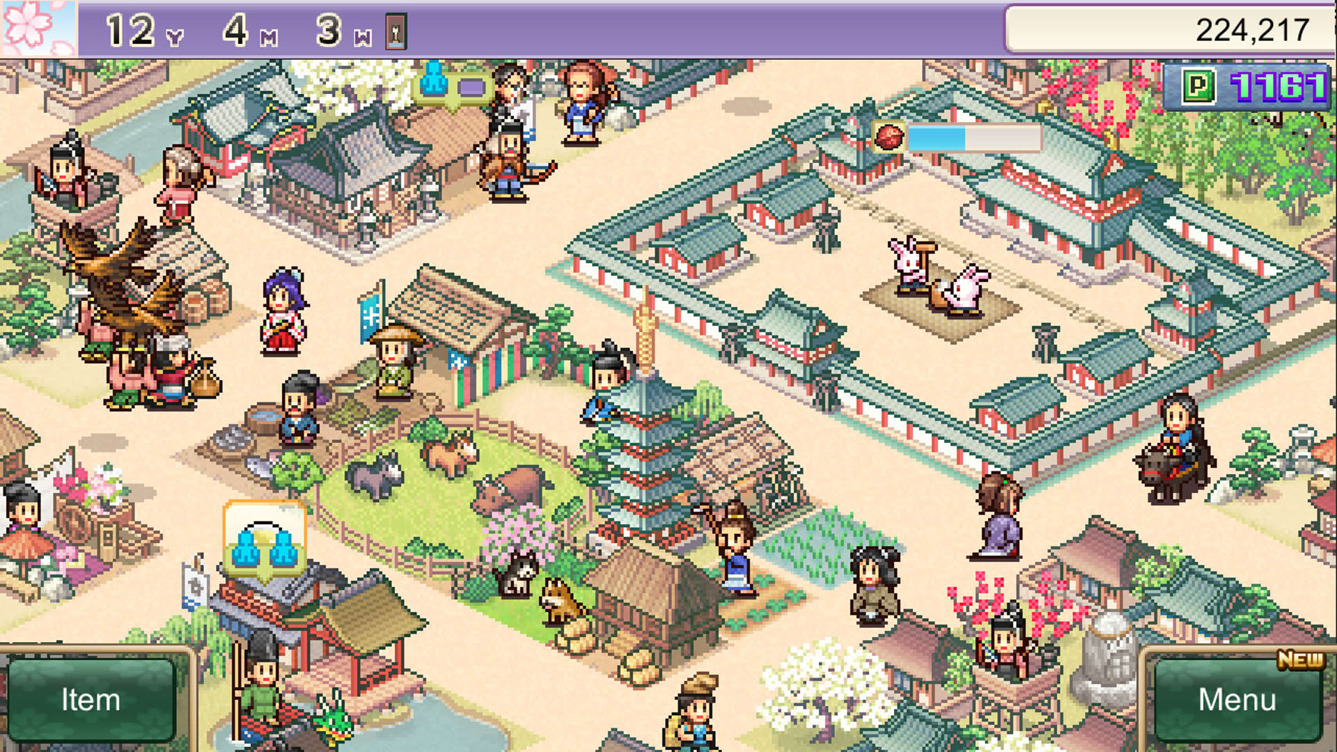 Screenshot for Heian City Story