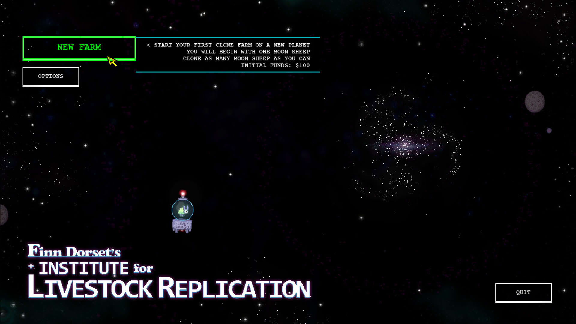 Screenshot for Finn Dorset's Institute For Livestock Replication