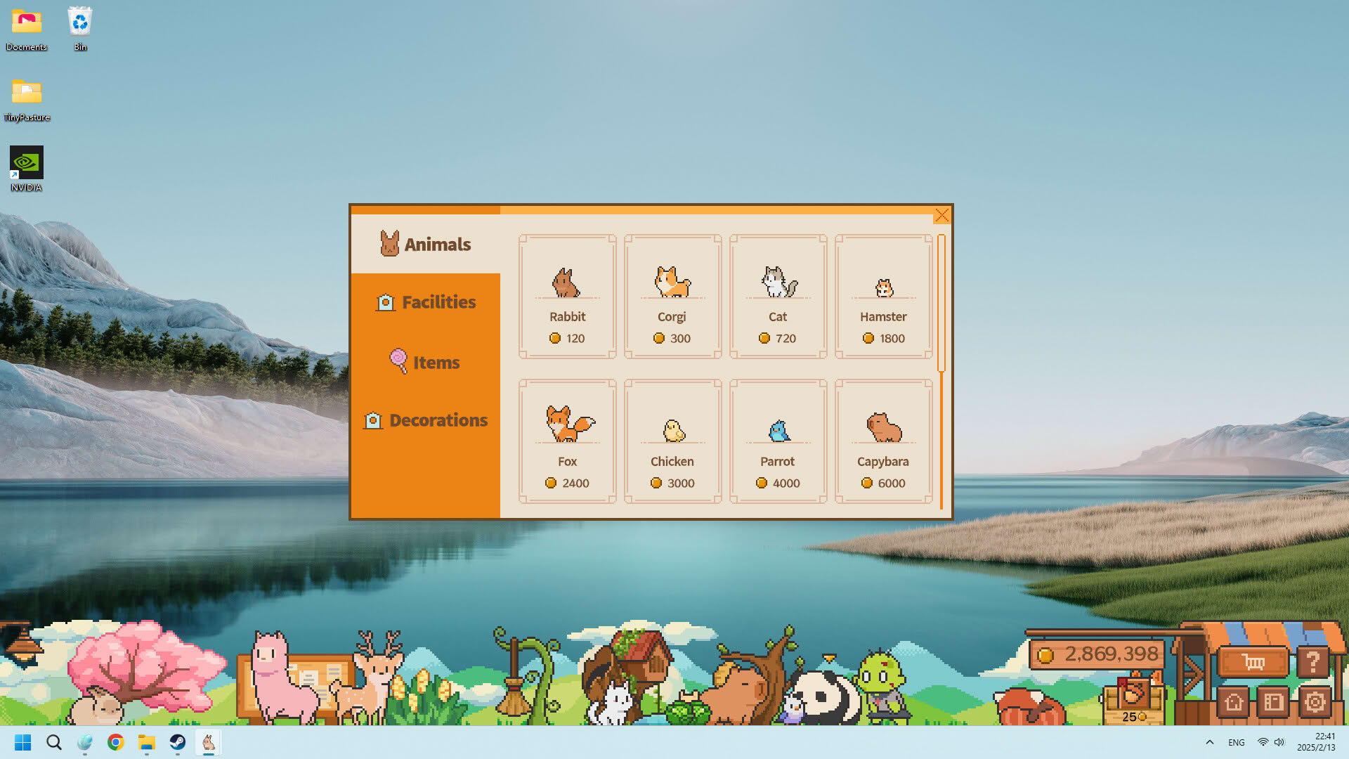 Screenshot for Tiny Pasture