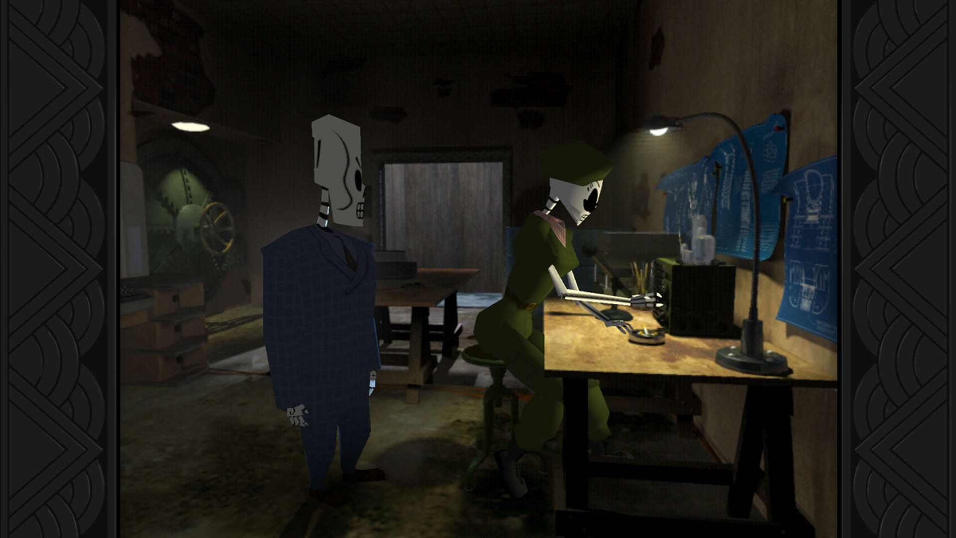 Screenshot for Grim Fandango Remastered
