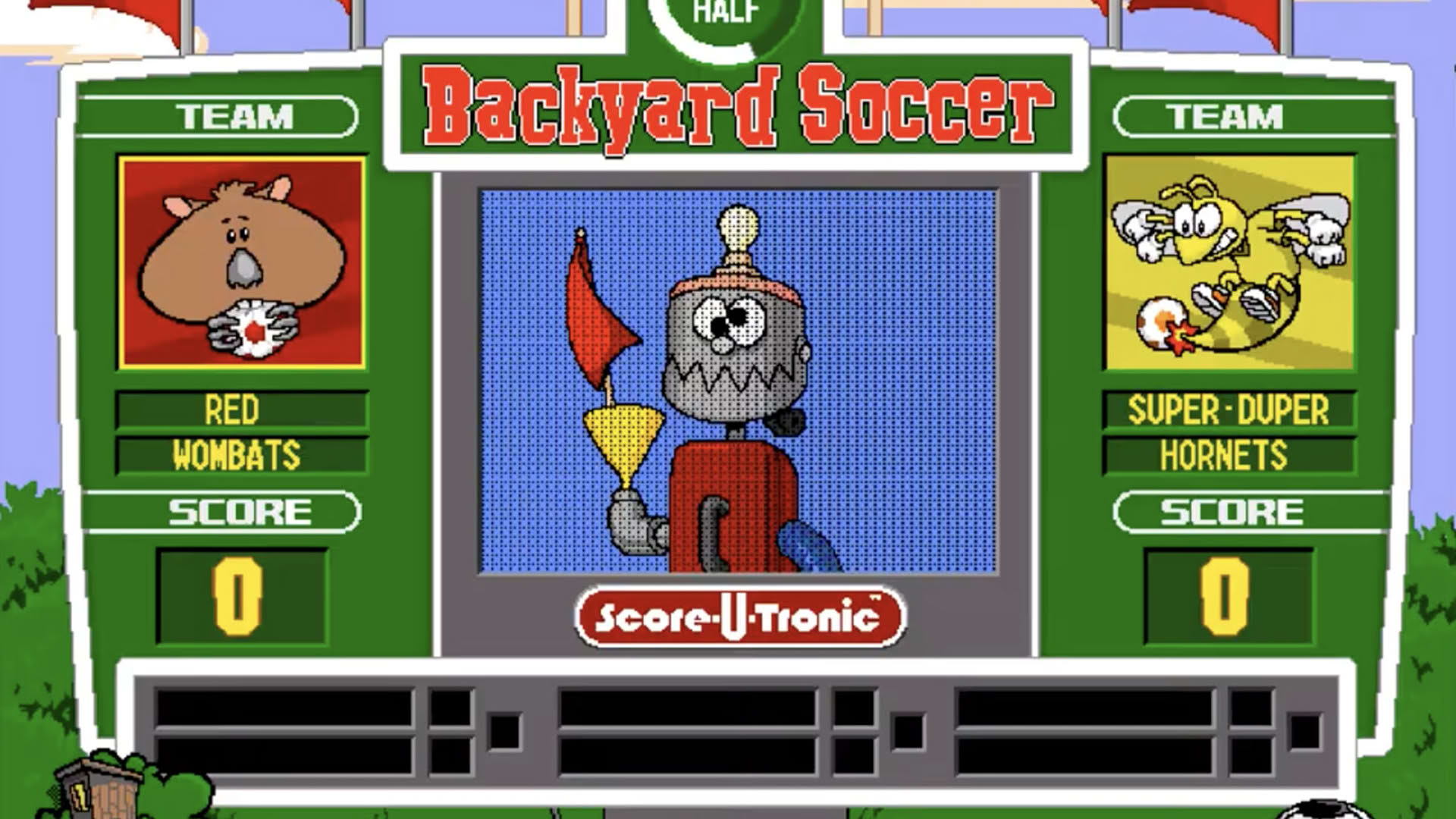 Screenshot for Backyard Soccer '98