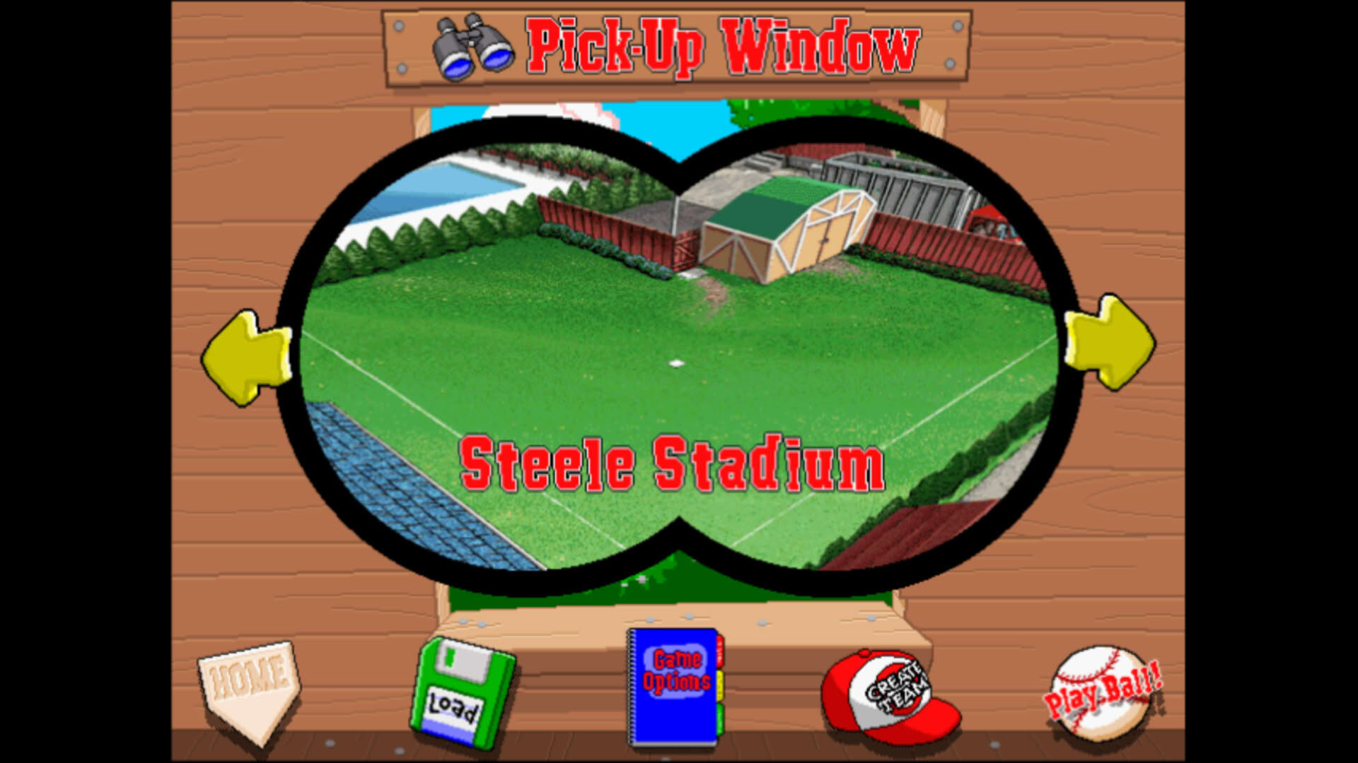 Screenshot for Backyard Baseball '97