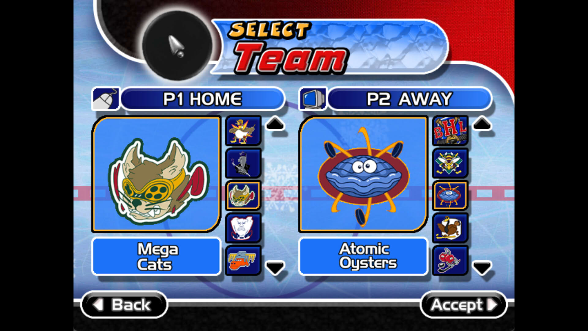 Screenshot for Backyard Hockey ‘02