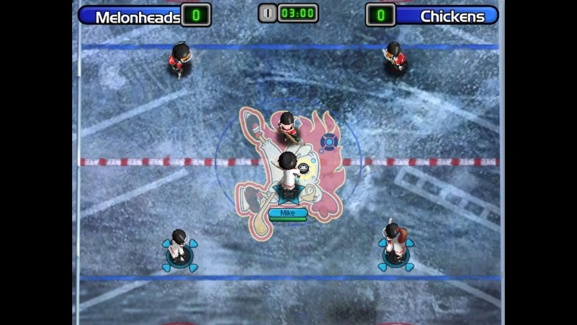 Screenshot for Backyard Hockey ‘02