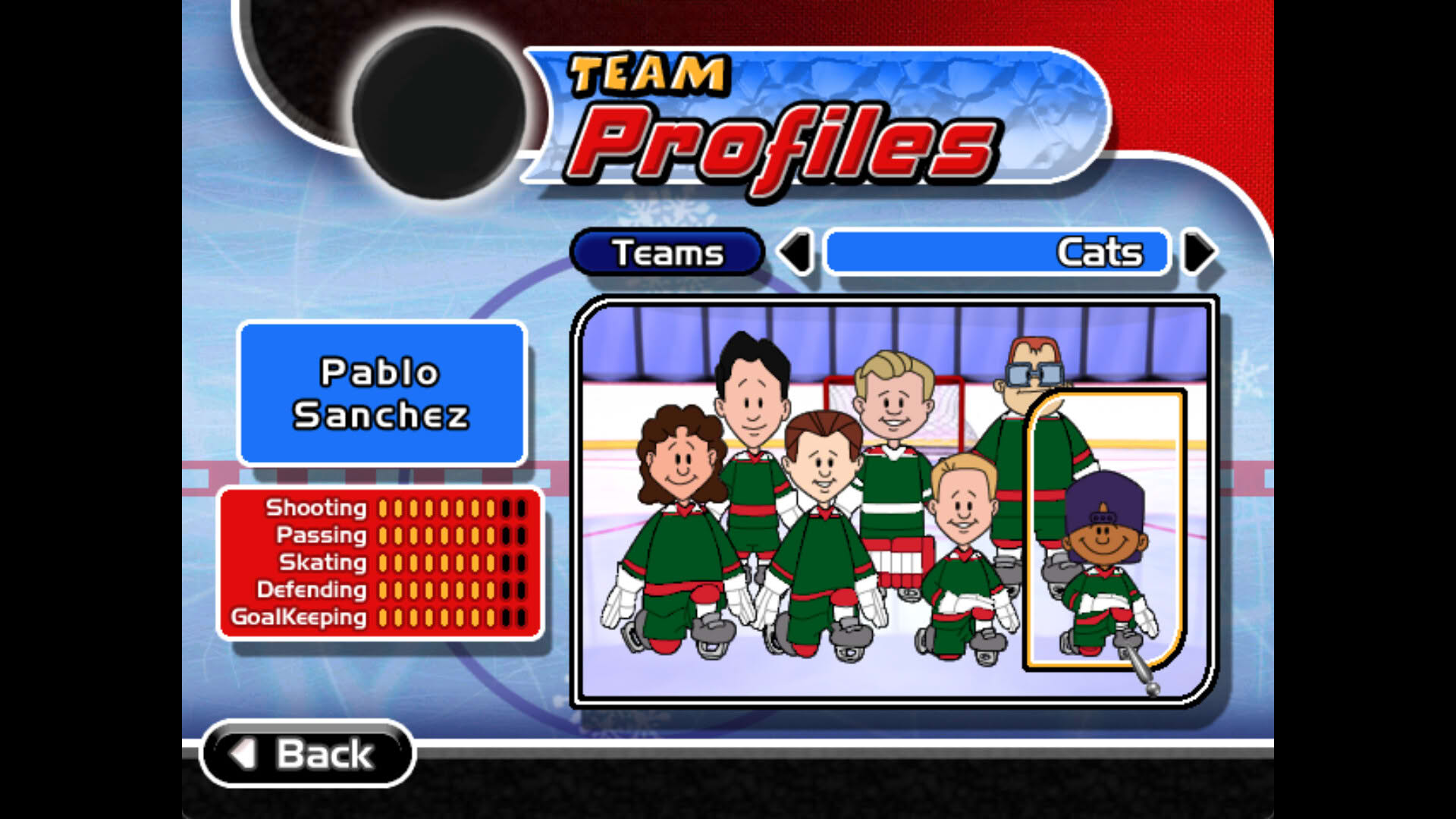 Screenshot for Backyard Hockey ‘02