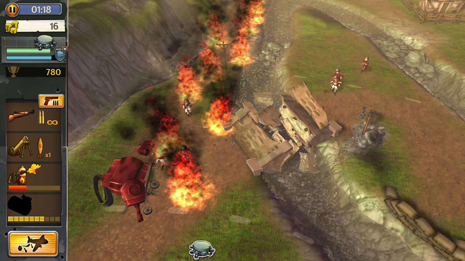 Screenshot for Hills of Glory 3D