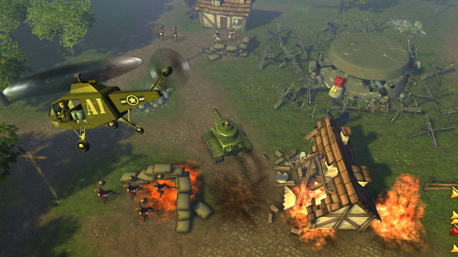 Screenshot for Hills of Glory 3D