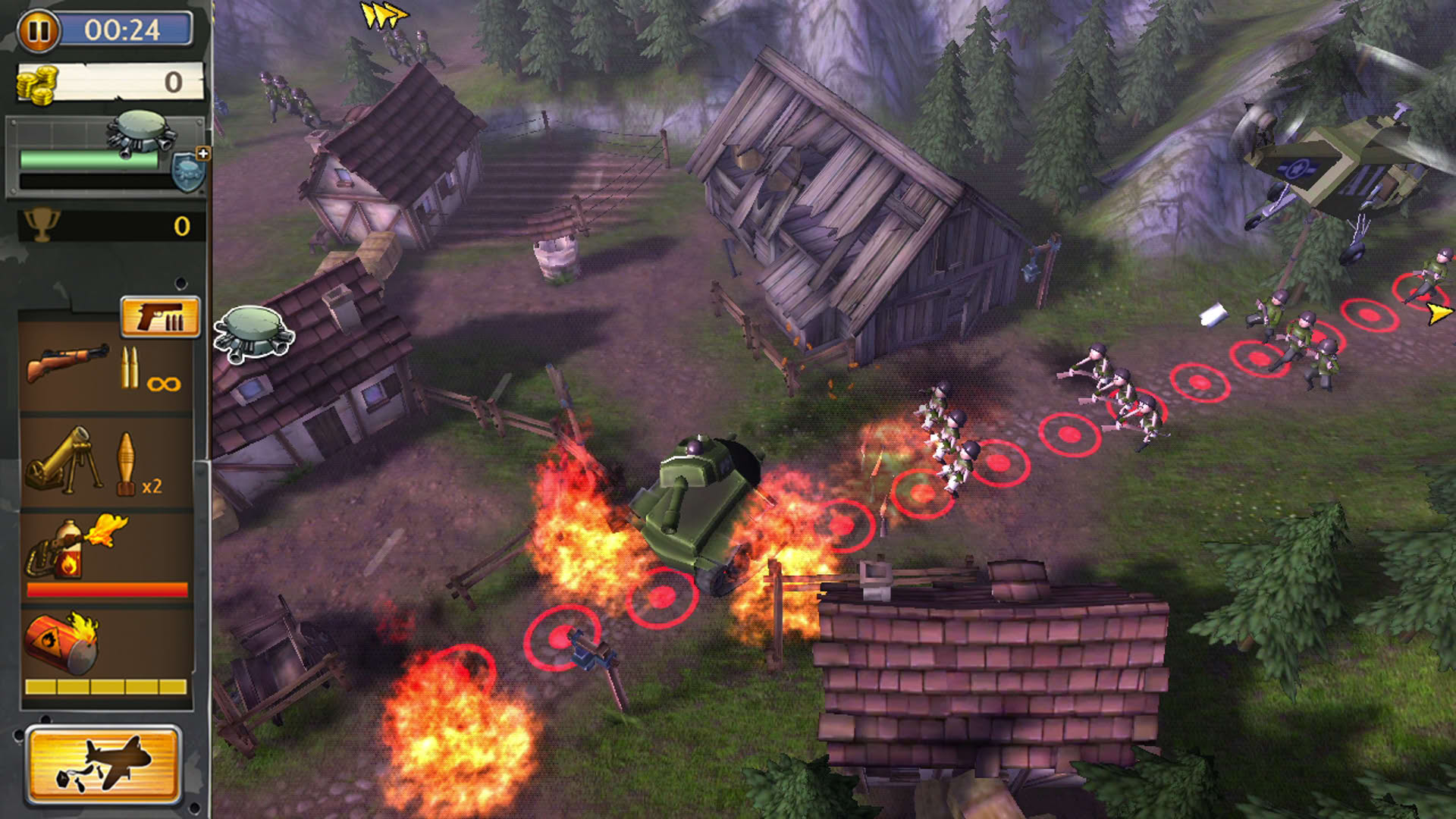 Screenshot for Hills of Glory 3D