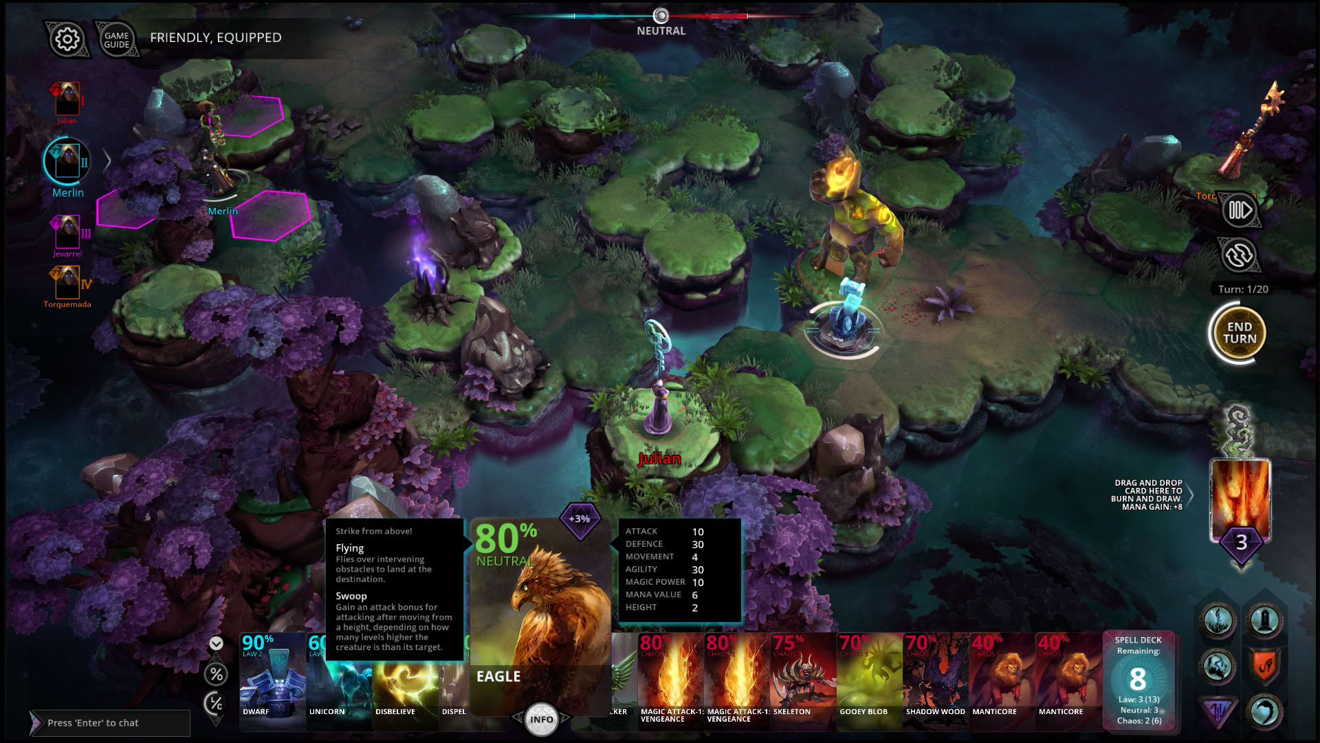 Screenshot for Chaos Reborn