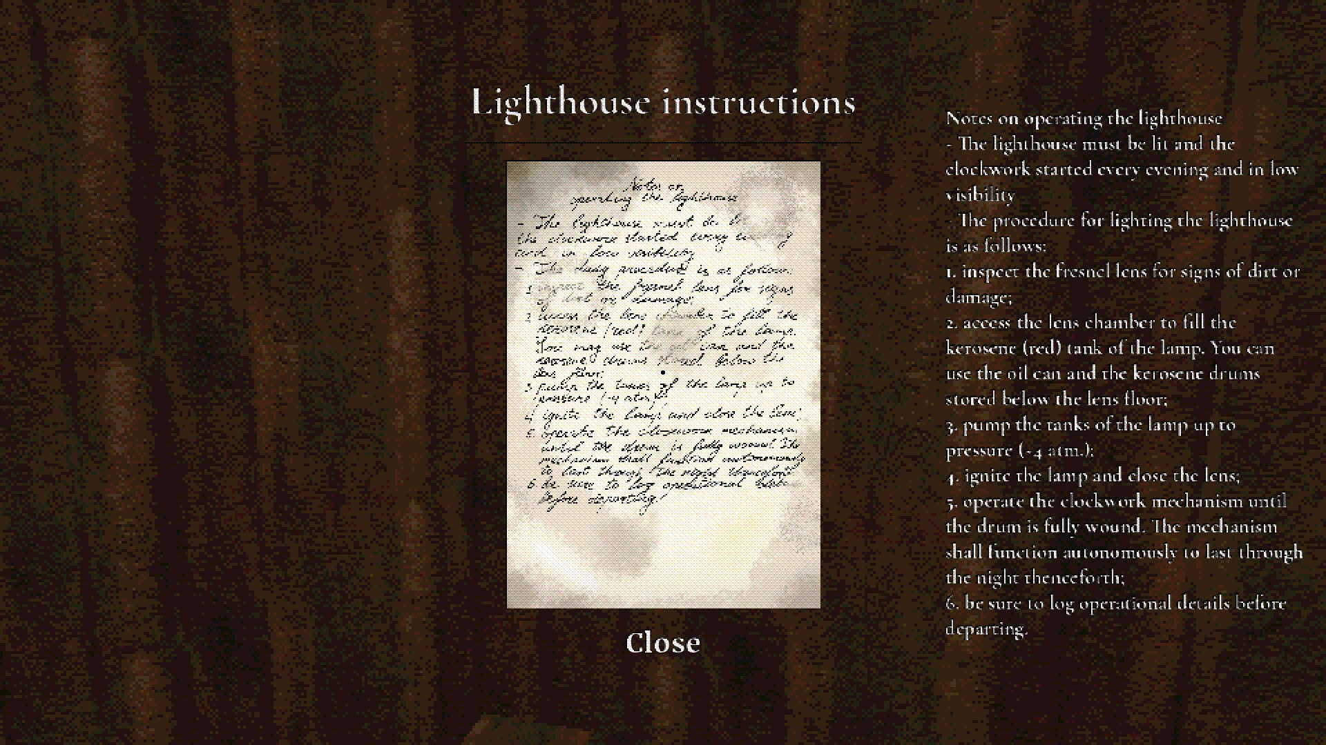 Screenshot for The Lightkeeper is Gone