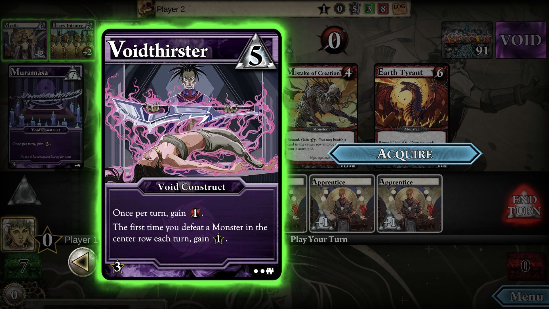 Screenshot for Ascension: Deckbuilding Game