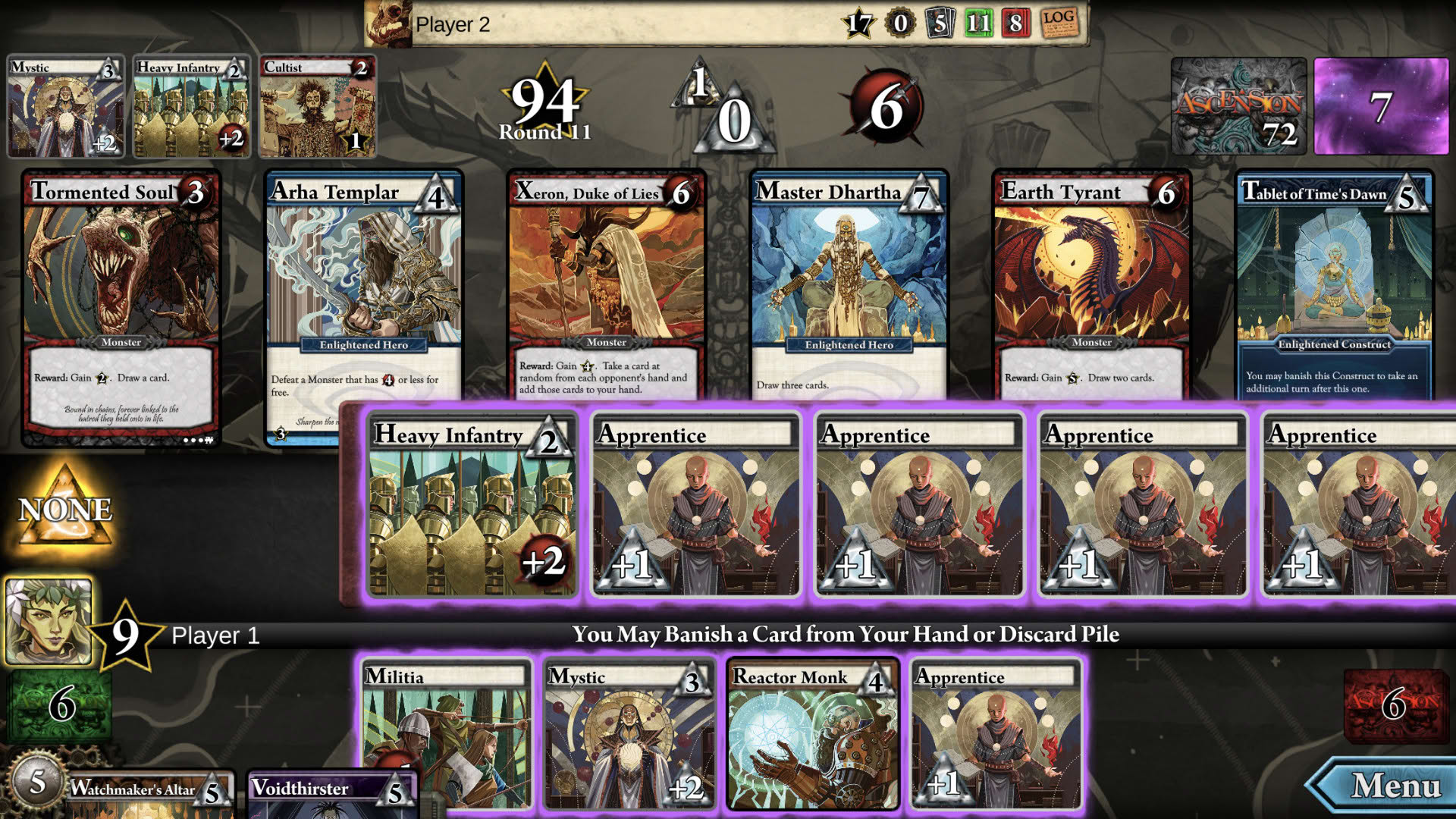 Screenshot for Ascension: Deckbuilding Game