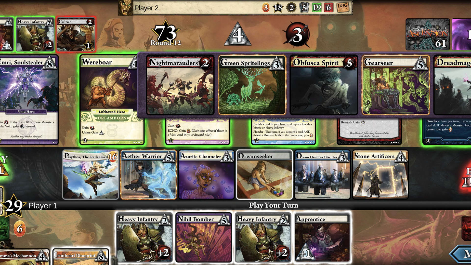 Screenshot for Ascension: Deckbuilding Game
