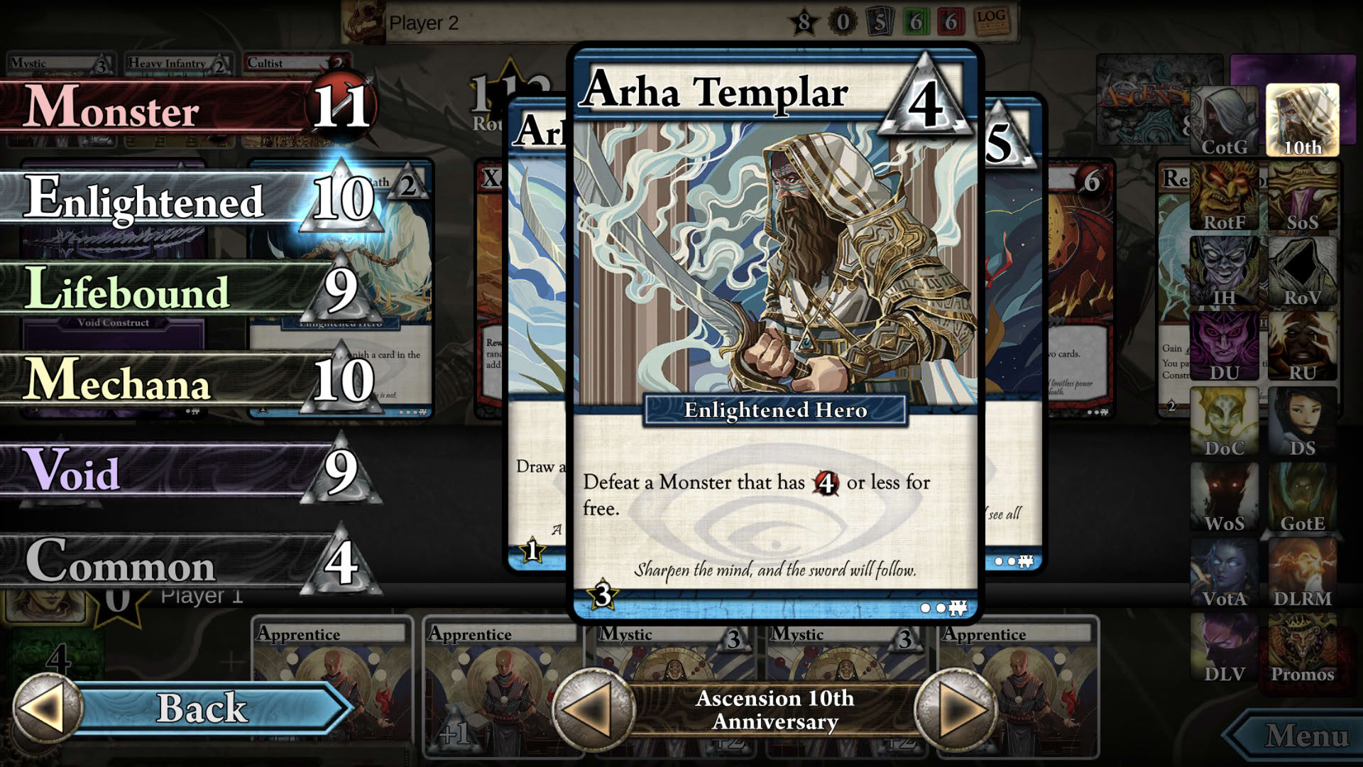 Screenshot for Ascension: Deckbuilding Game