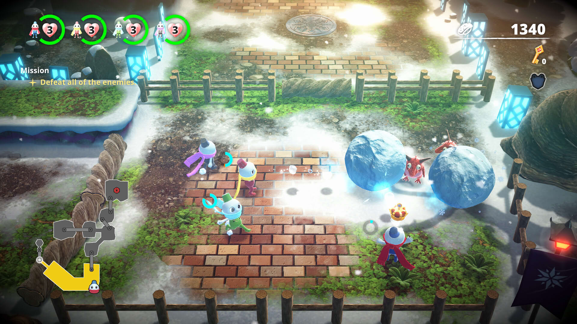 Screenshot for Snow Bros. Wonderland