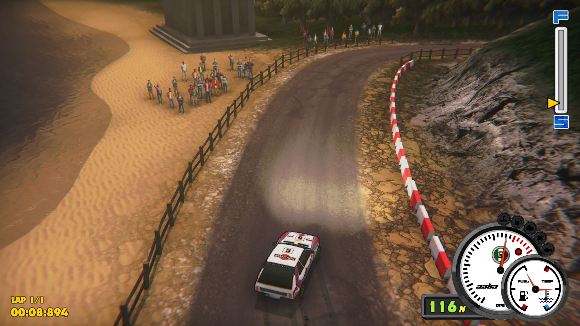 Screenshot for Super Woden: Rally Edge