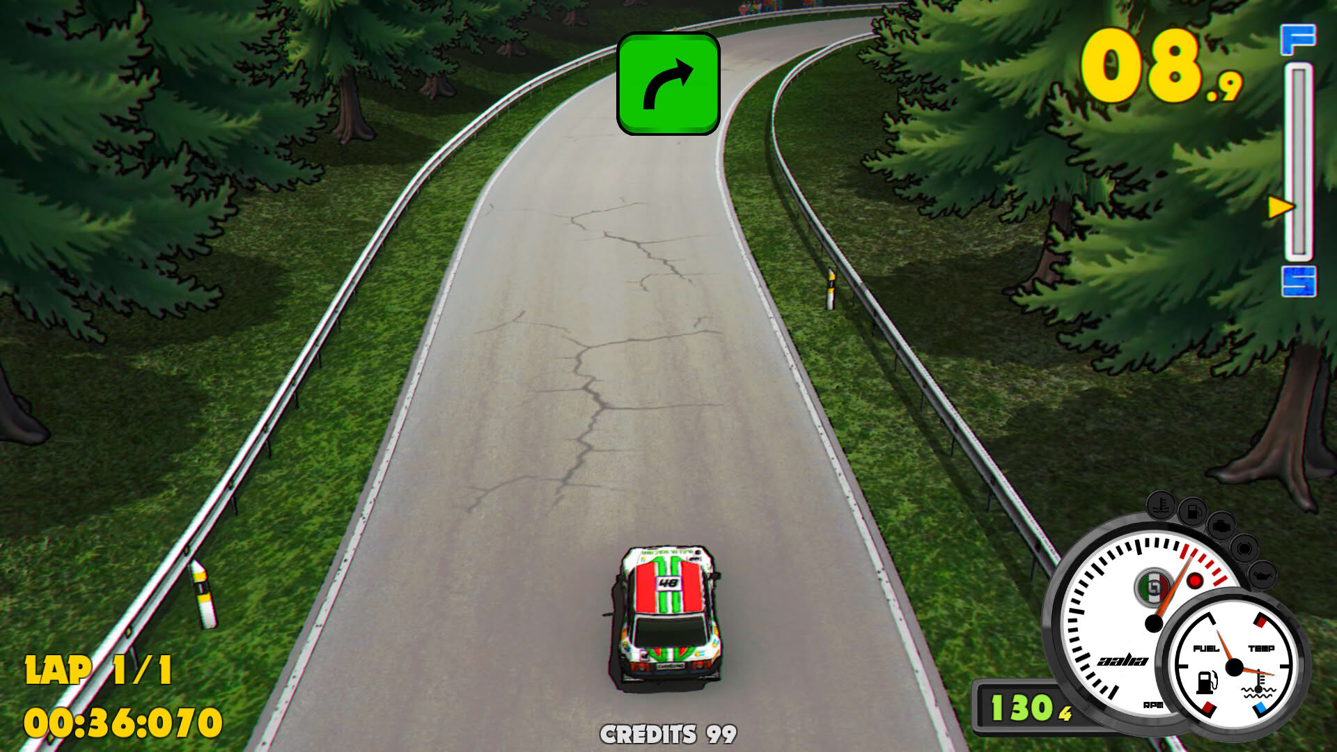 Screenshot for Super Woden: Rally Edge