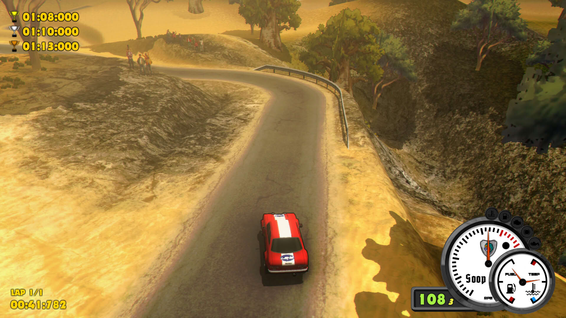 Screenshot for Super Woden: Rally Edge