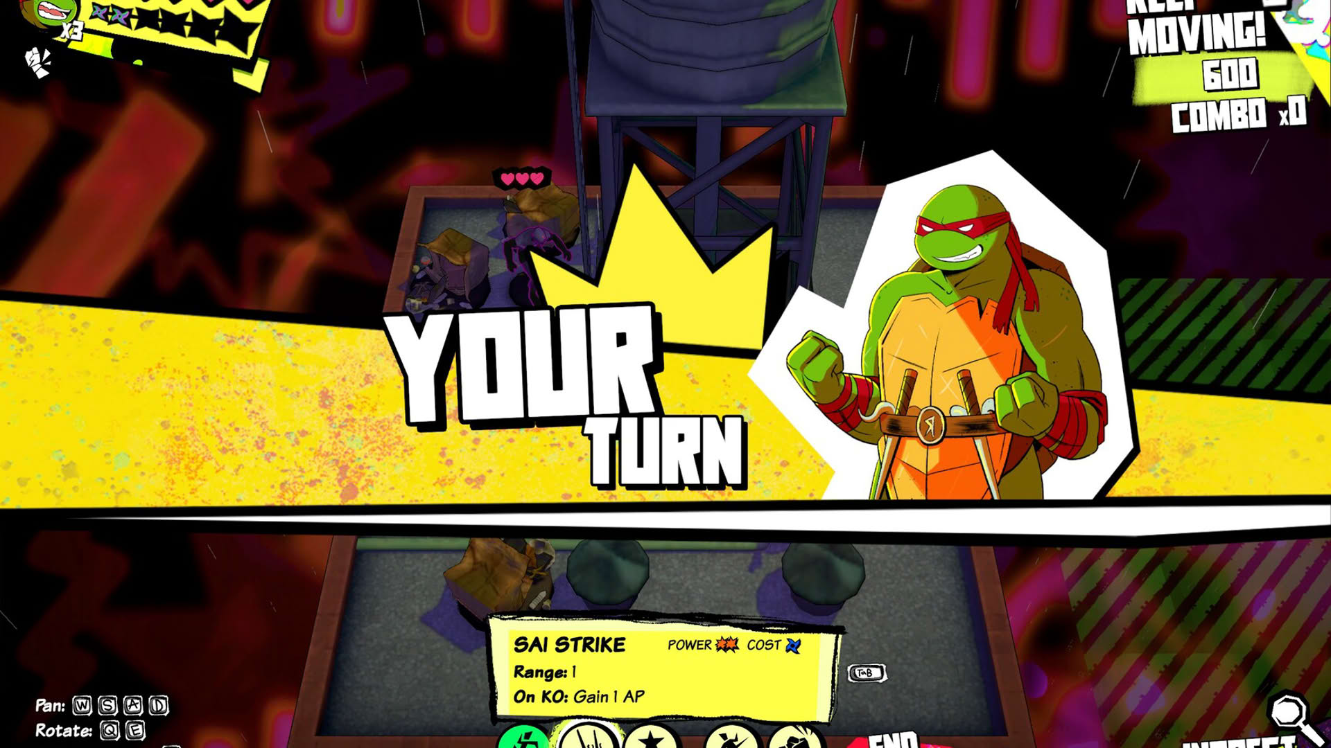 Screenshot for Teenage Mutant Ninja Turtles: Tactical Takedown