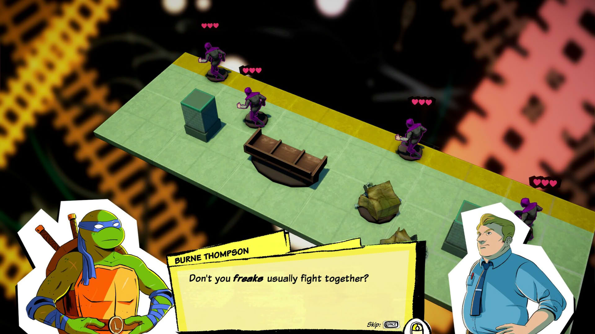 Screenshot for Teenage Mutant Ninja Turtles: Tactical Takedown