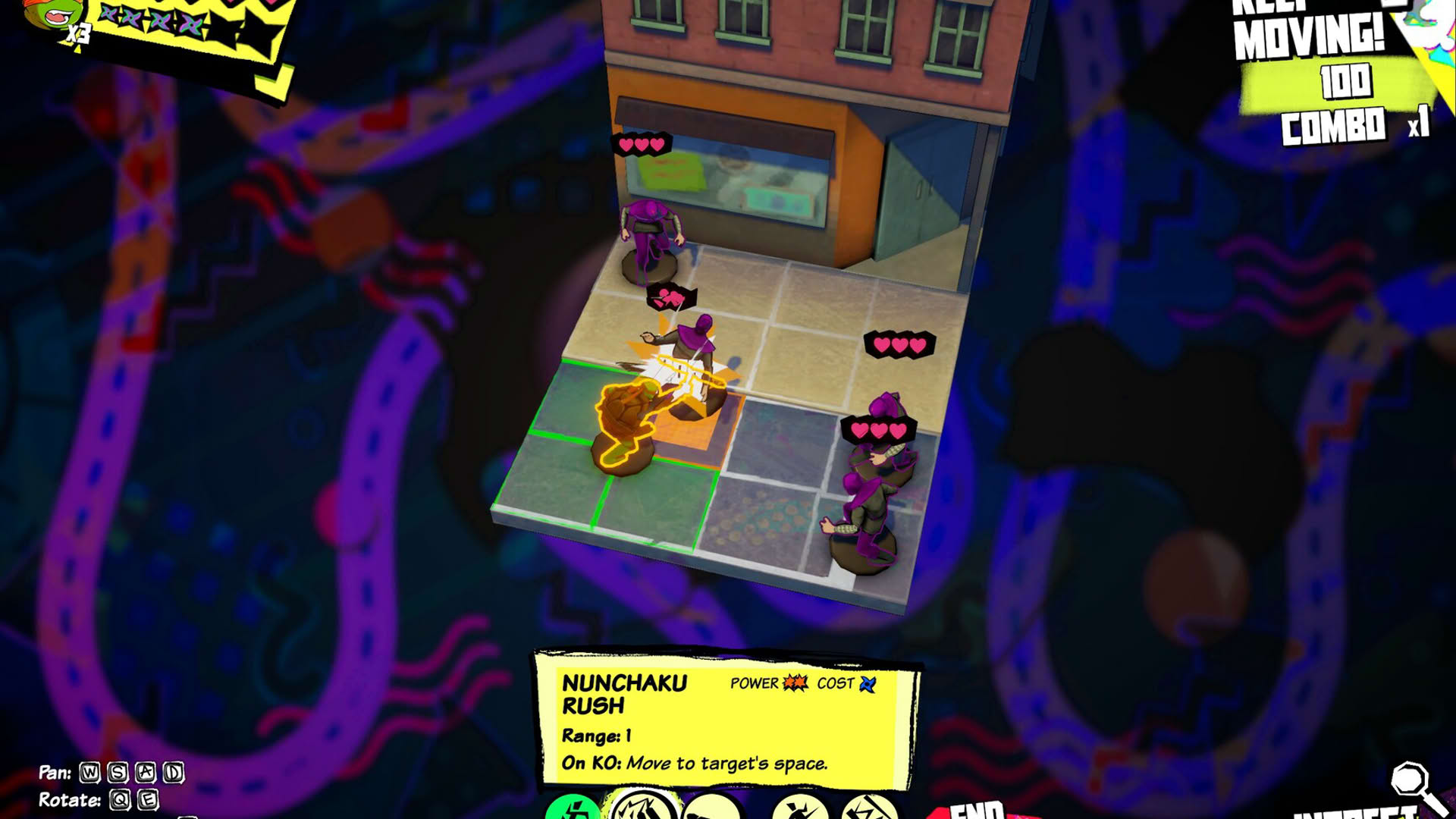 Screenshot for Teenage Mutant Ninja Turtles: Tactical Takedown