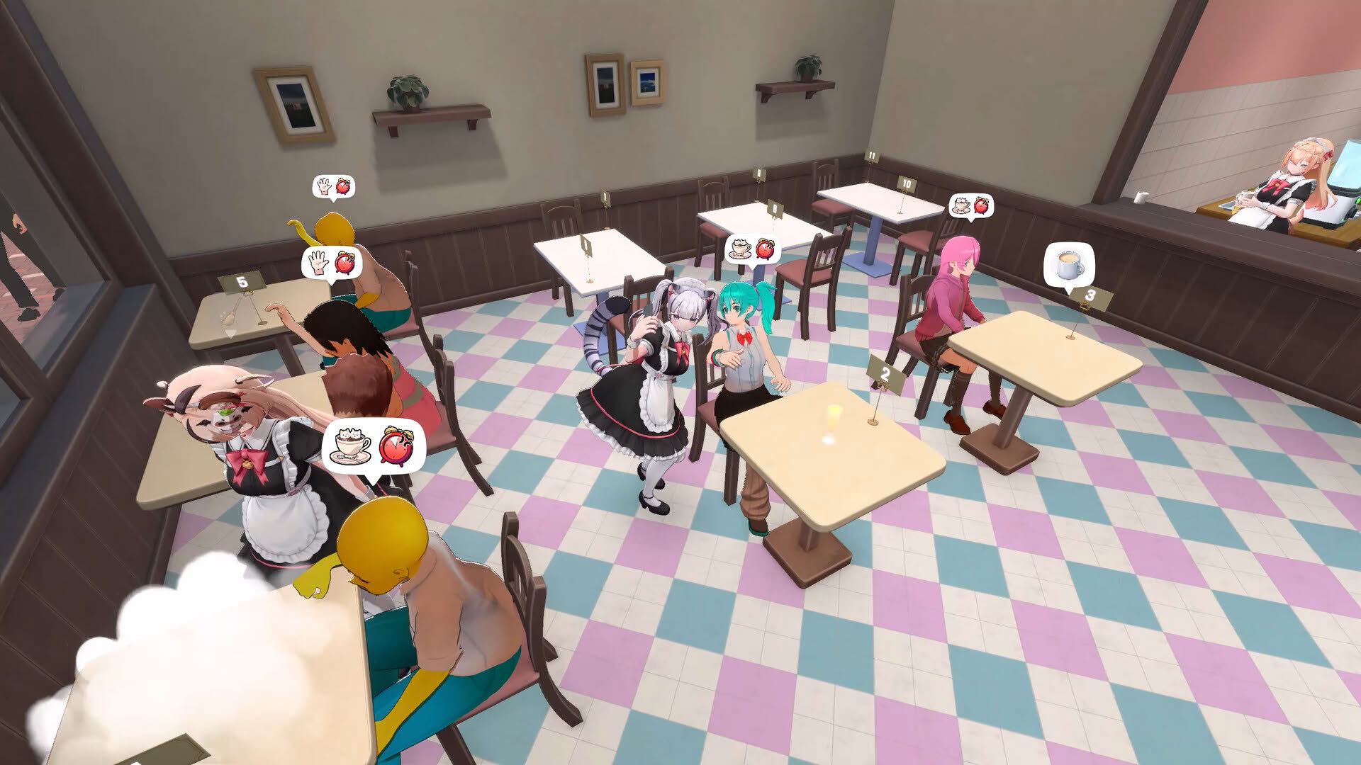 Screenshot for Maid Cafe Simulator
