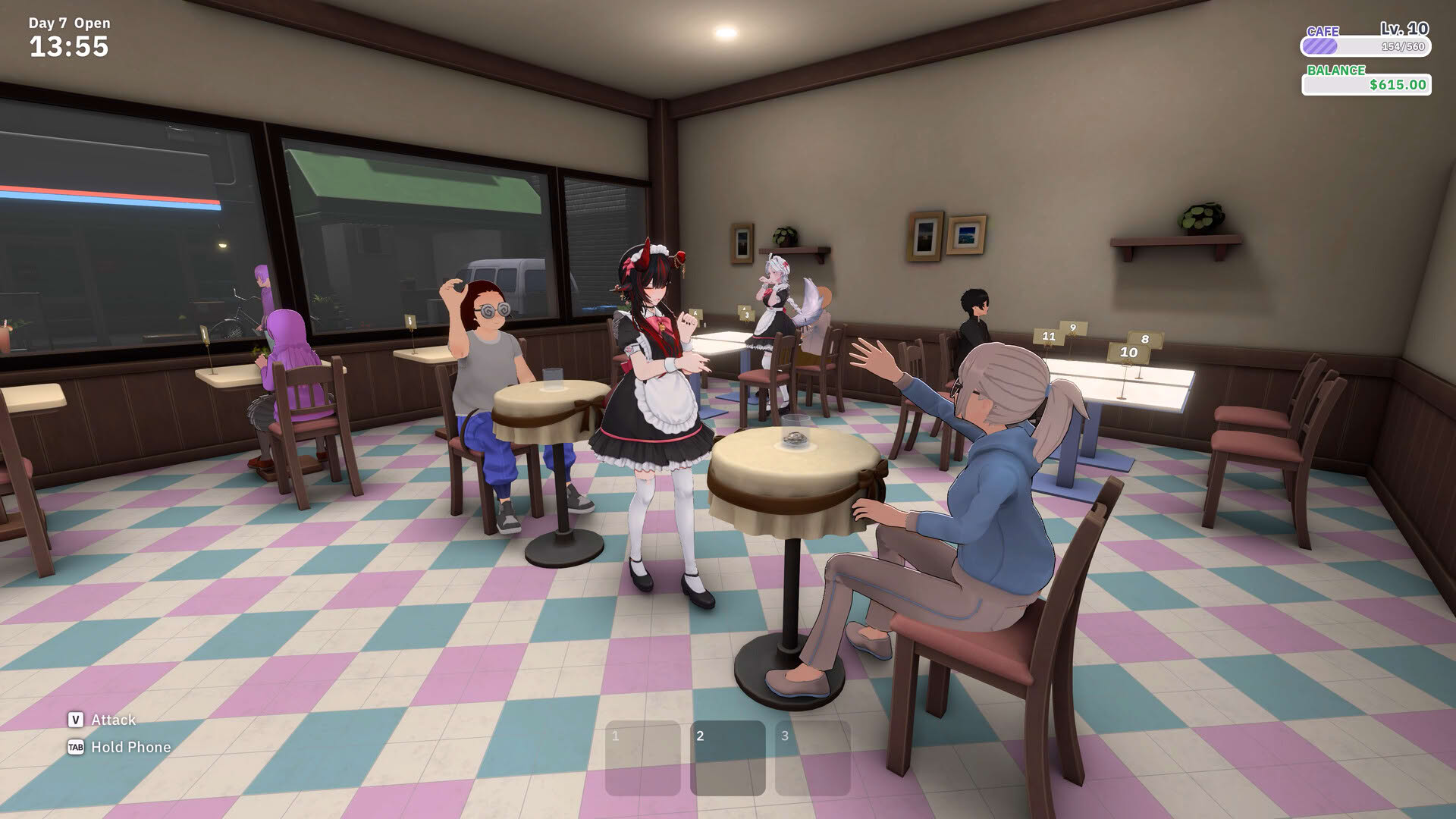Screenshot for Maid Cafe Simulator