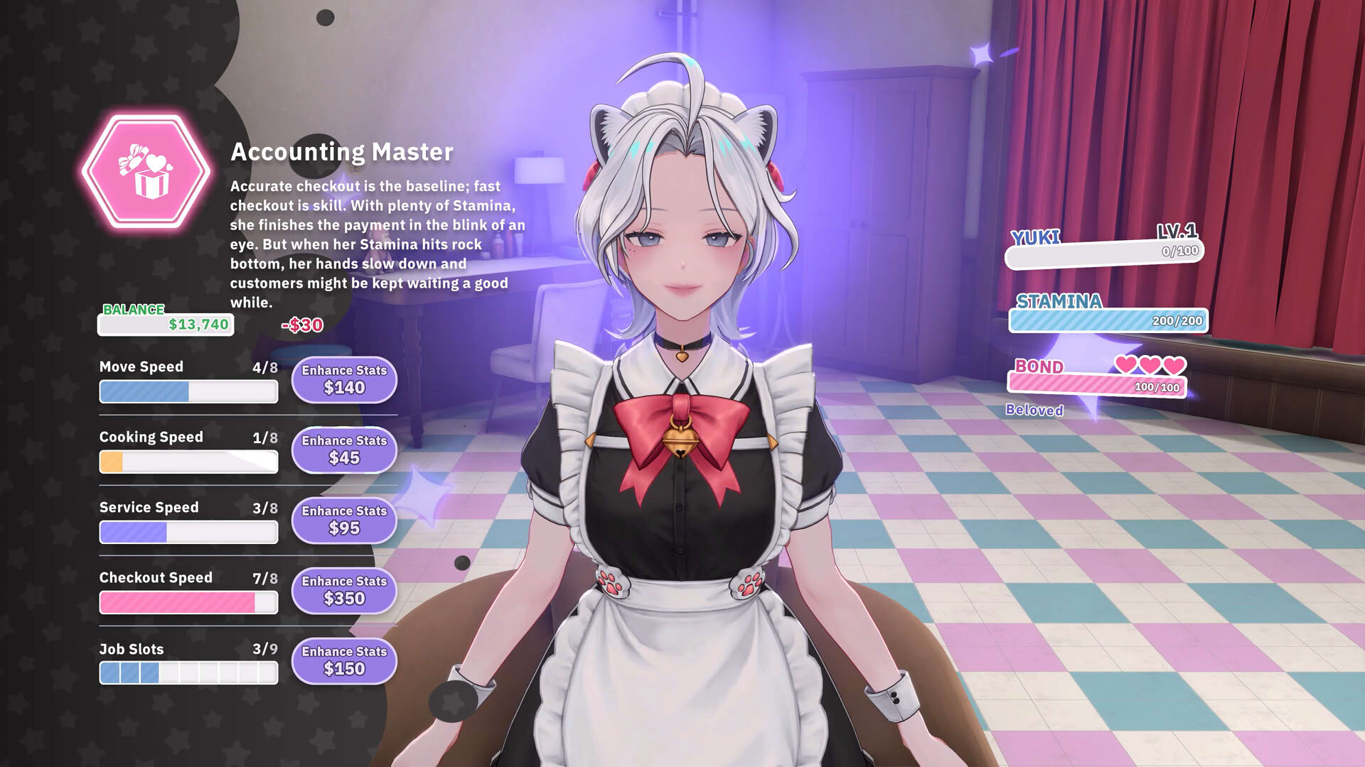 Screenshot for Maid Cafe Simulator