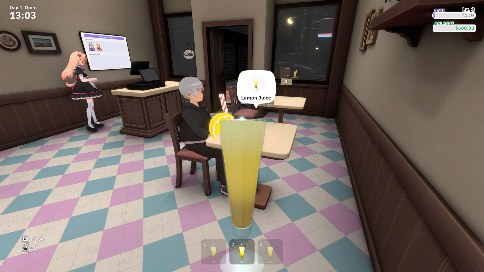 Screenshot for Maid Cafe Simulator