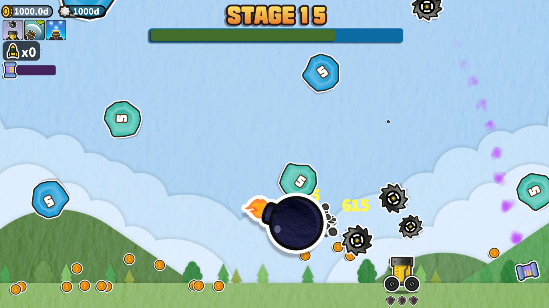 Screenshot for Paper Cannon