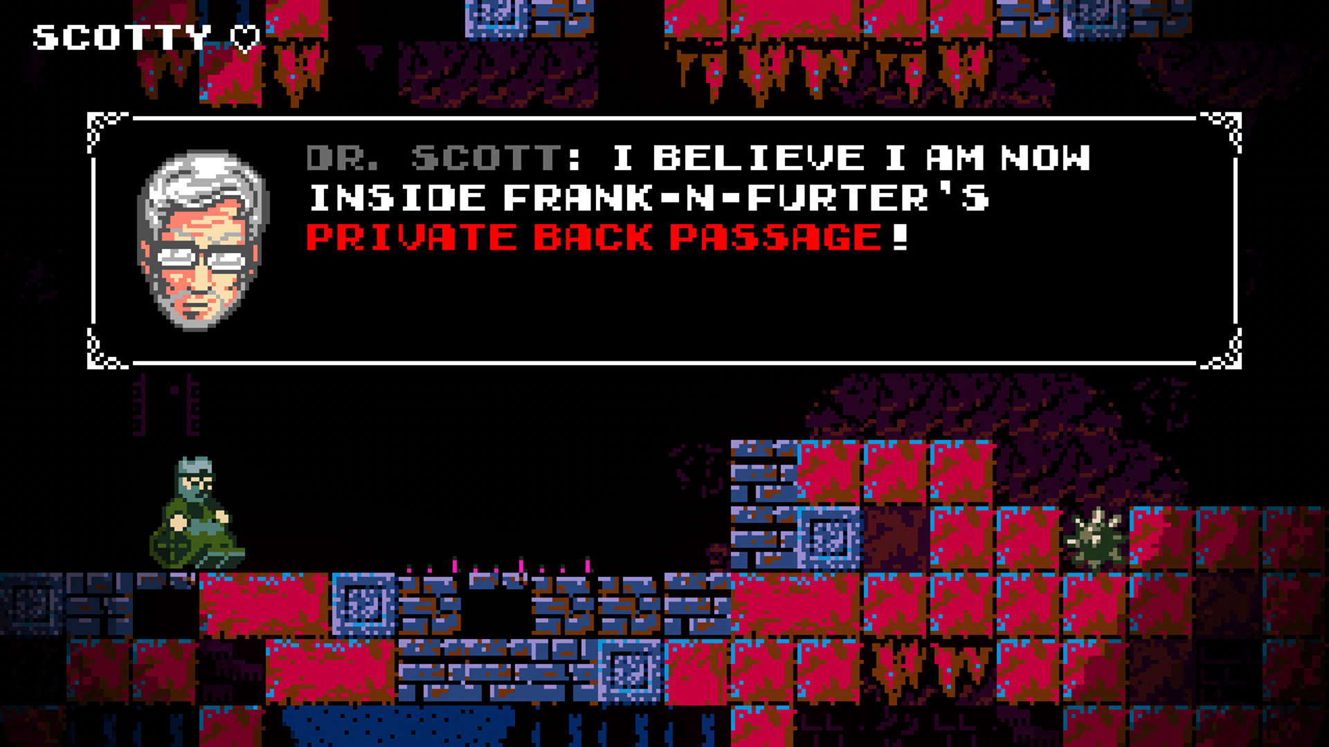 Screenshot for The Rocky Horror Show Video Game