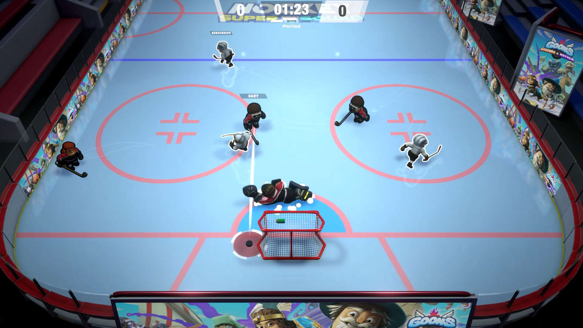 Screenshot for Hockey Super Squad