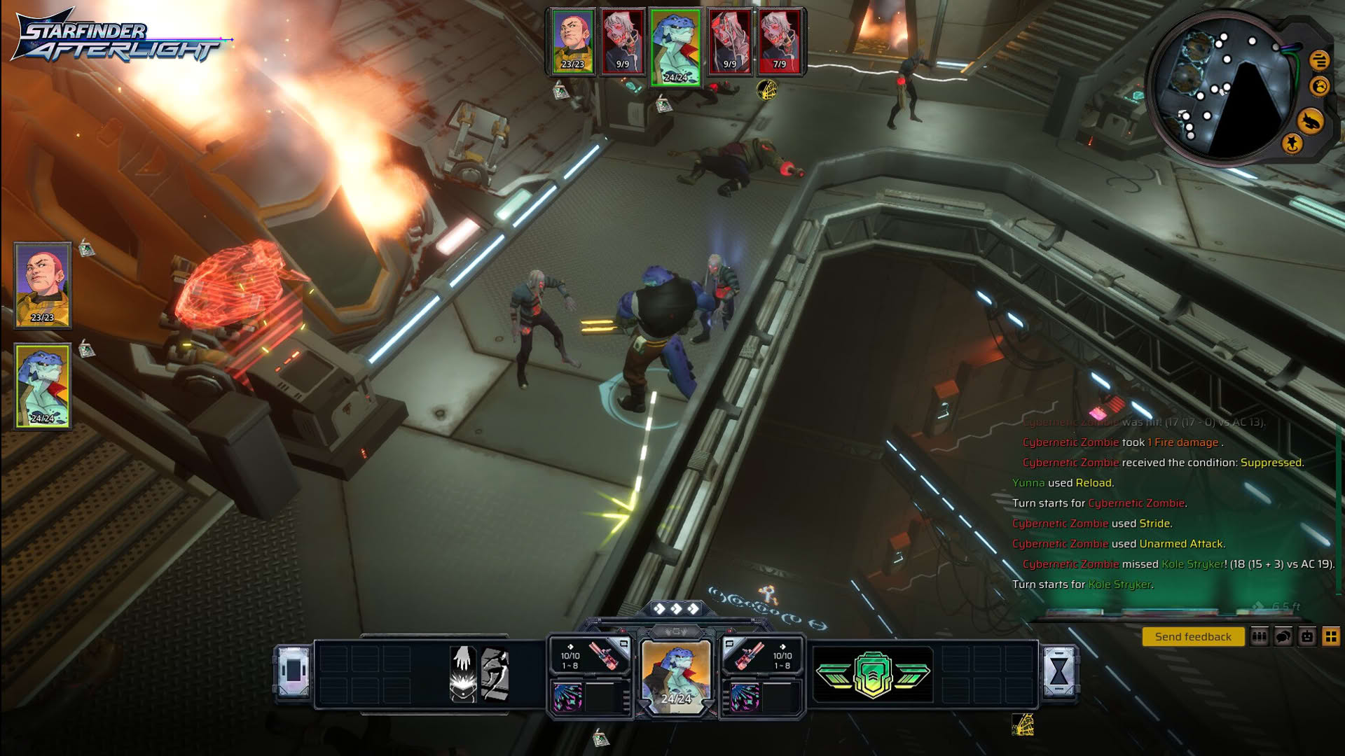 Screenshot for Starfinder: Afterlight