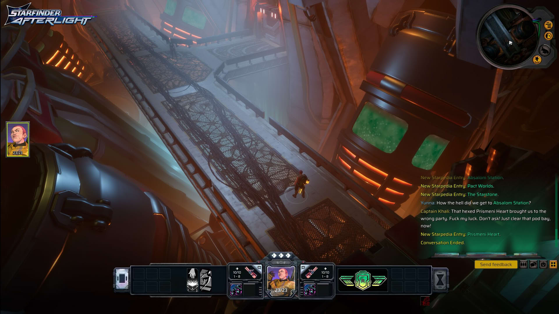 Screenshot for Starfinder: Afterlight
