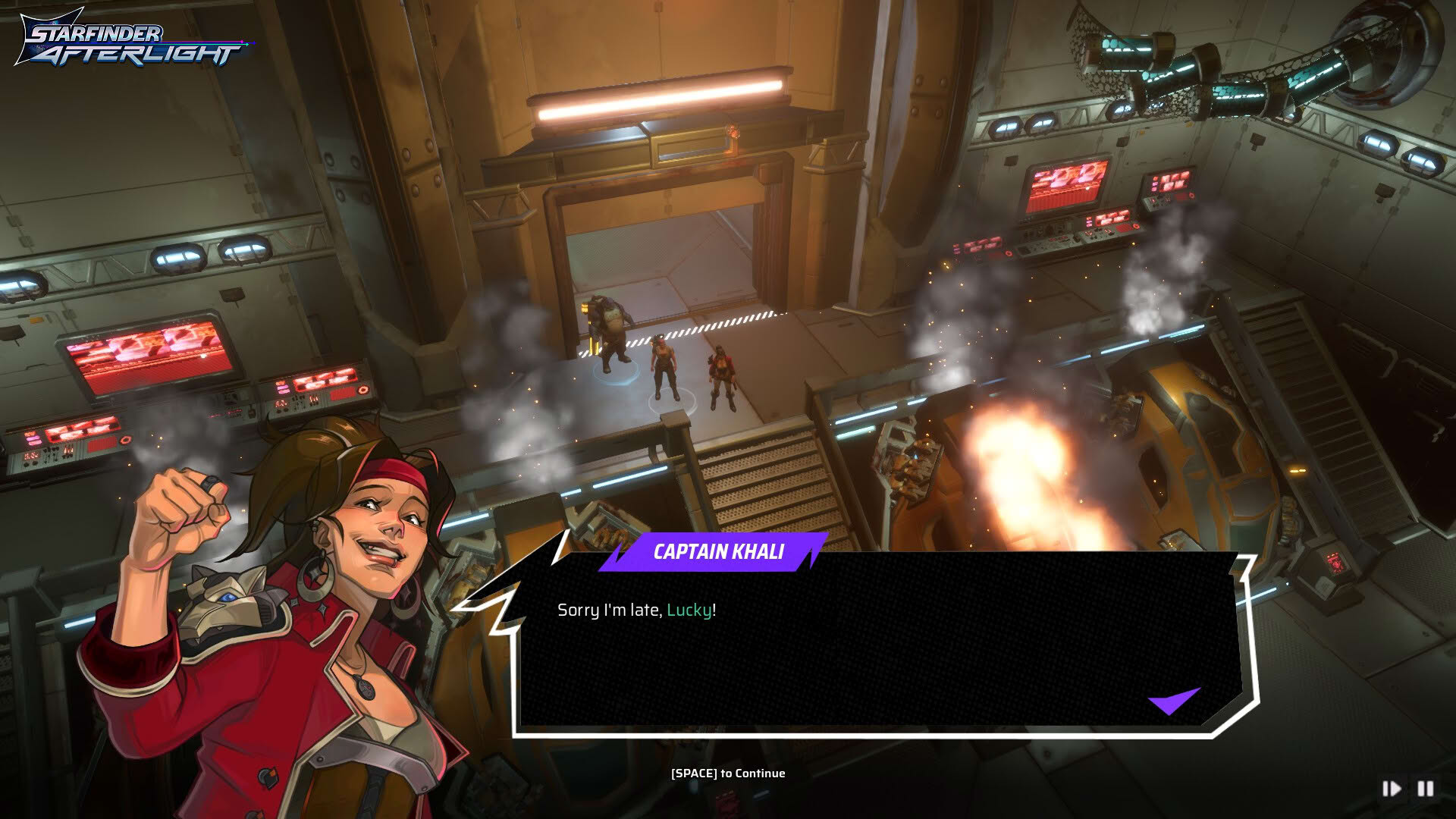 Screenshot for Starfinder: Afterlight