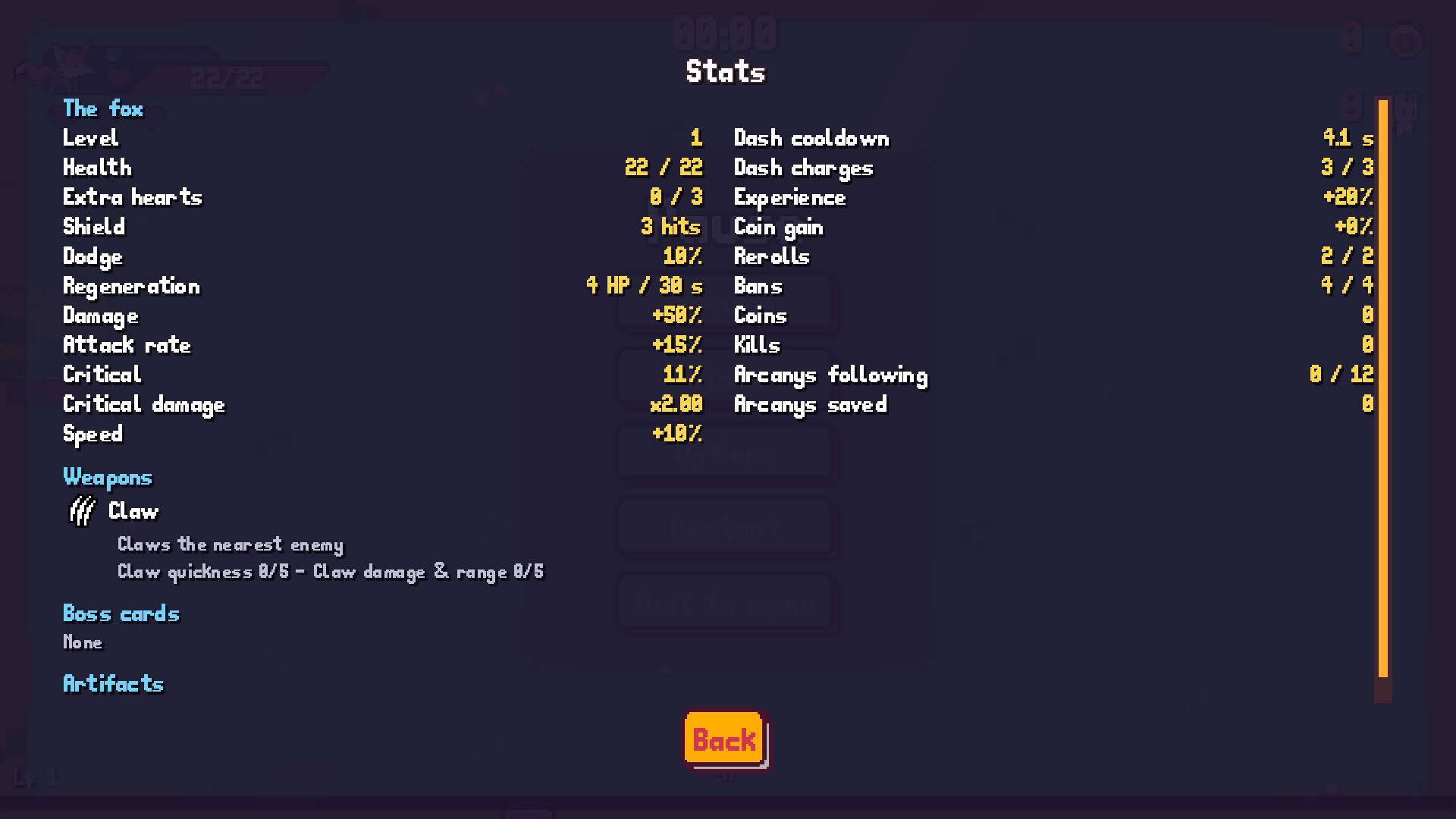 Screenshot for Fox Arcana