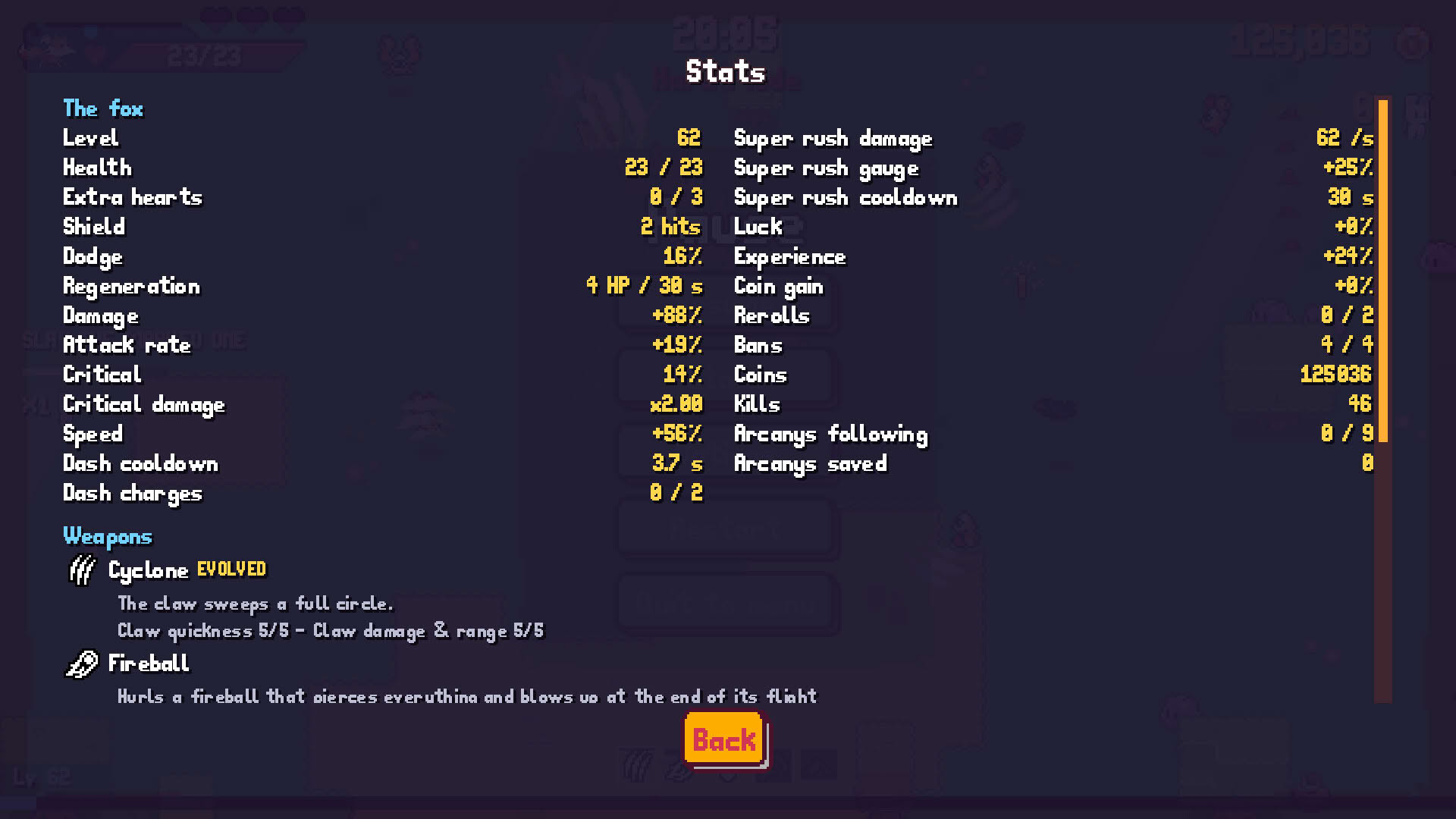 Screenshot for Fox Arcana